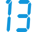 数字13